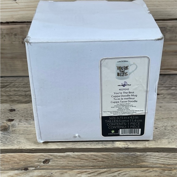 Enesco Our Name Is Mud You’re the Best Mug 4029242 Cuppa Doodle 2011 Veasey Cup - Picture 7 of 16